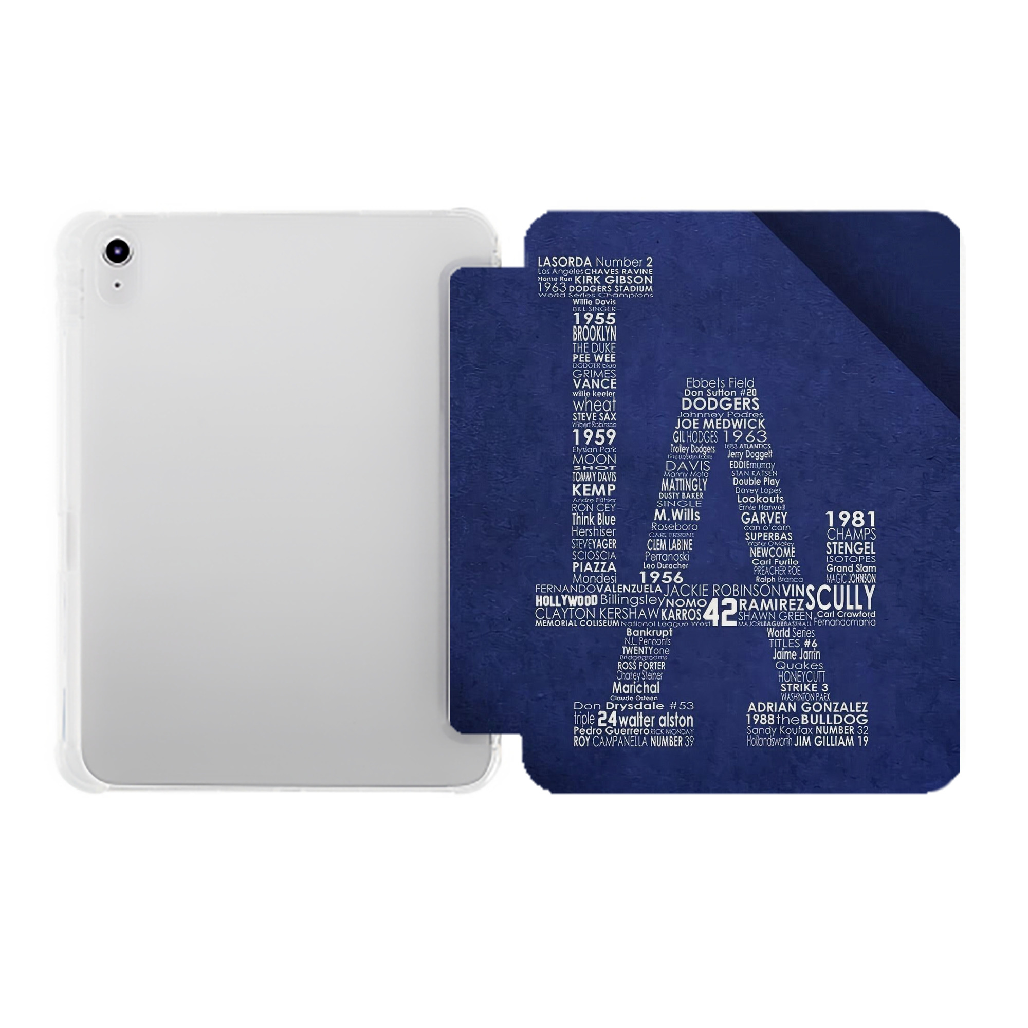  Premium Tri-Fold PU Leather & Silicone IPad Case With Pencil Slot – Fits 9.5,10.5,10.9 – Adjustable Stand, Slim, Protective